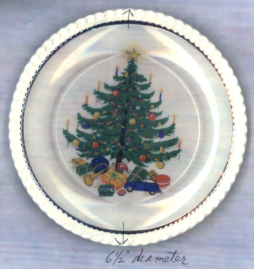 HAR89 Bread & Butter Plate by Harker-1