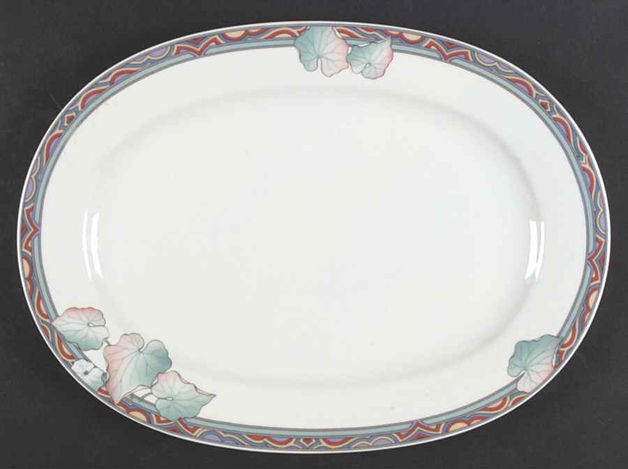 HEP98 13" Oval Serving Platter by Graf Von Henneberg-1