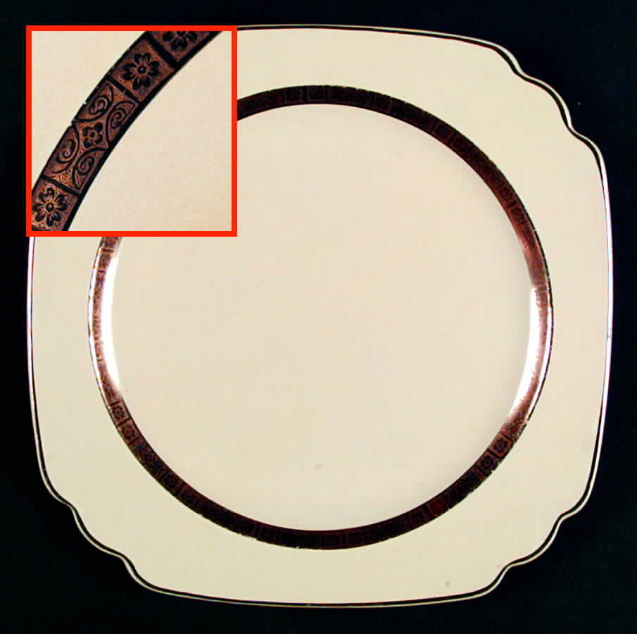HLC2131 Luncheon Plate by Homer Laughlin -1