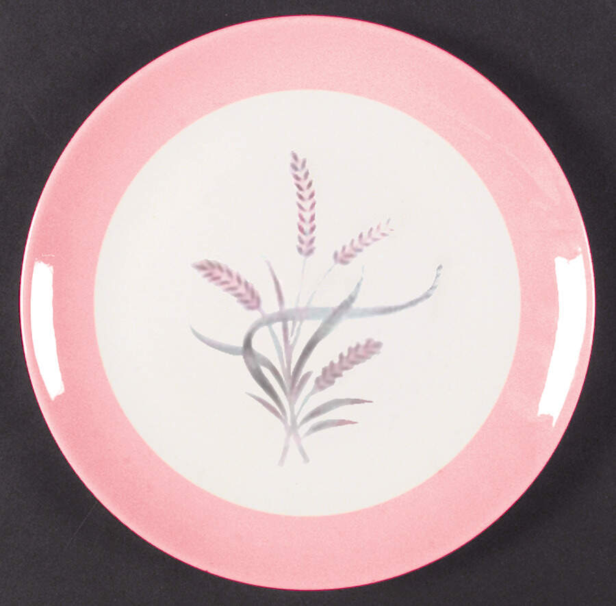 Pink Radiance Dinner Plate by Homer Laughlin -1