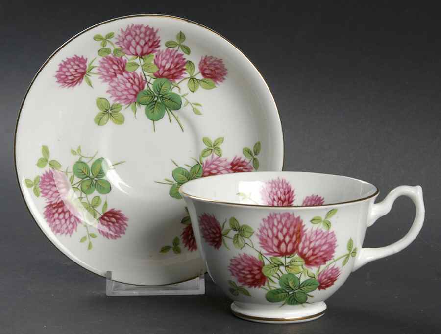 4177 (Smooth) Footed Cup & Saucer Set by Hammersley-1