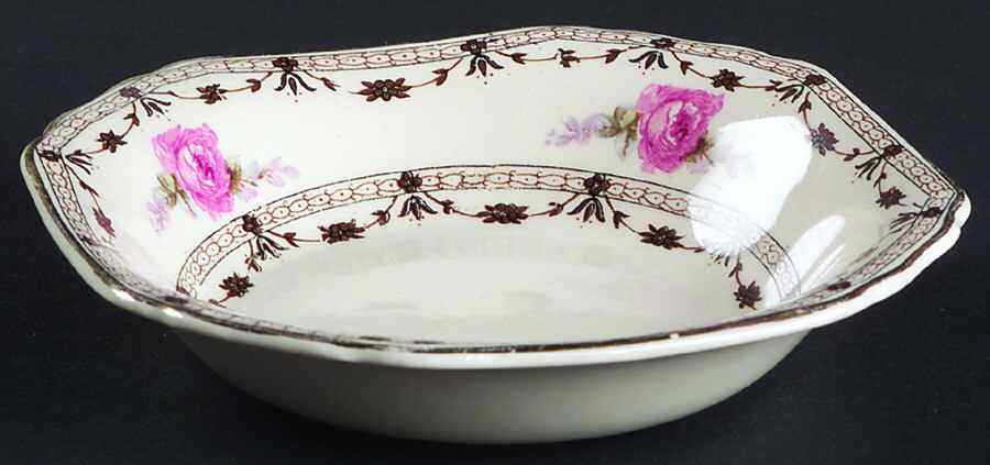 Coronation Rose Fruit/Dessert (Sauce) Bowl by Thomas Hughes & Sons-1