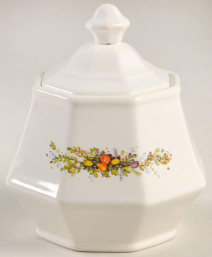 All Seasons Sugar Bowl & Lid by Homer Laughlin -1