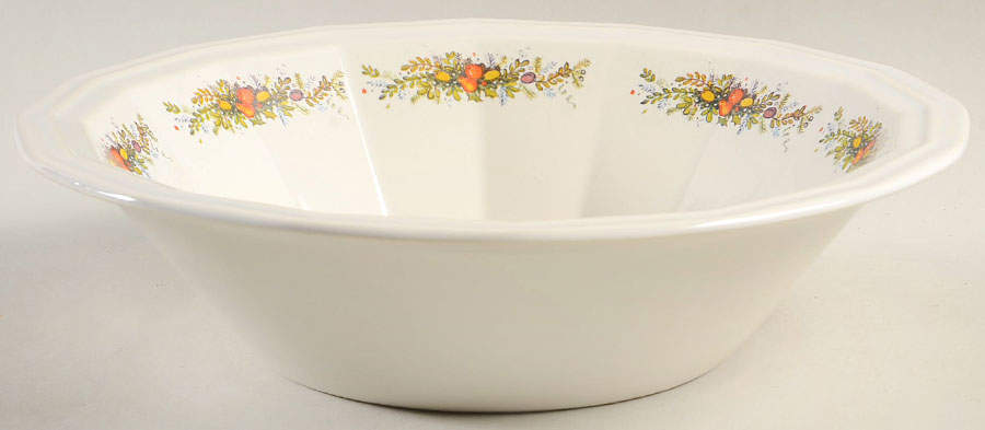 All Seasons 9" Round Vegetable Bowl by Homer Laughlin -1