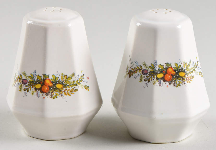 All Seasons Salt & Pepper Set by Homer Laughlin -1