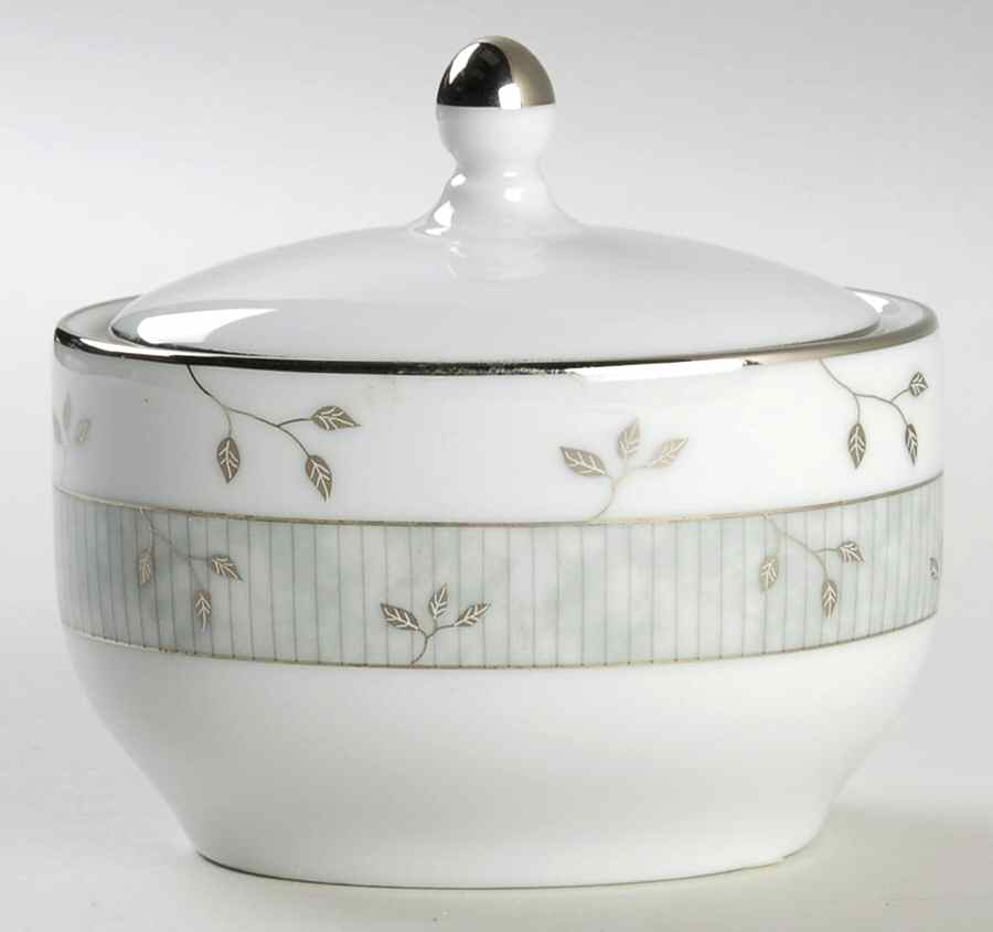 Matin De Jade Sugar Bowl & Lid by Haviland-1