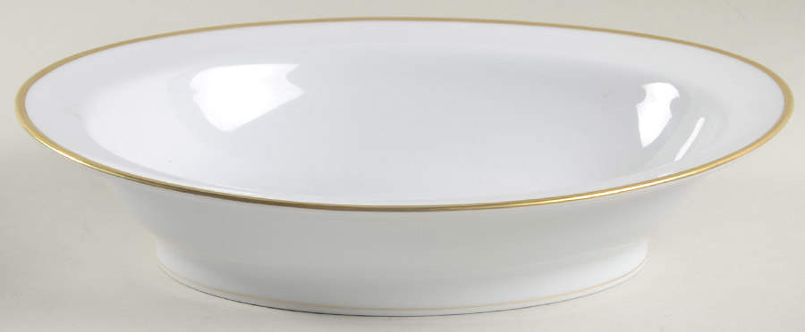 Orsay Gold 9" Oval Vegetable Bowl by Haviland-1