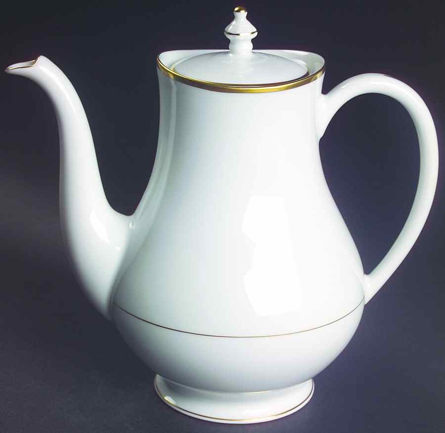 Orsay Gold Coffee Pot & Lid by Haviland-1