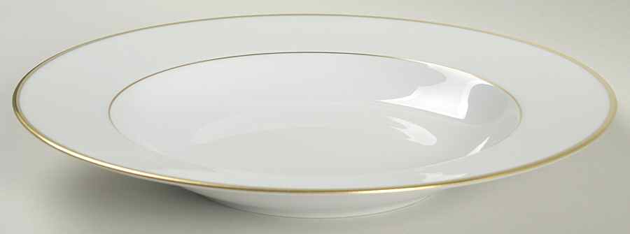 Orsay Gold Large Rim Soup Bowl by Haviland-1