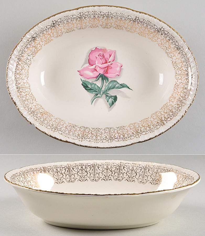HLC2133 9" Oval Vegetable Bowl by Homer Laughlin -1