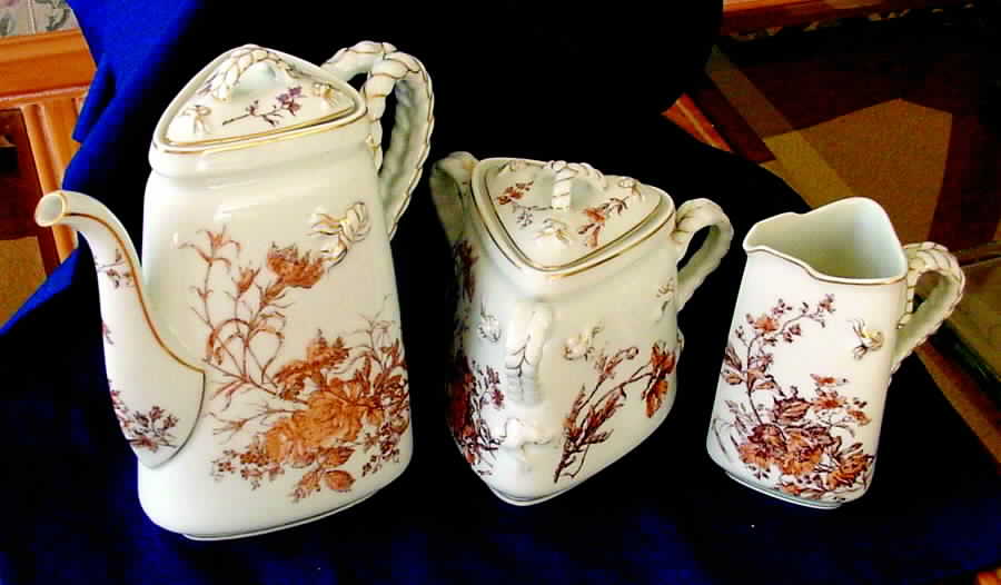 Schleiger 77-8 Sugar Bowl & Lid by Haviland-1