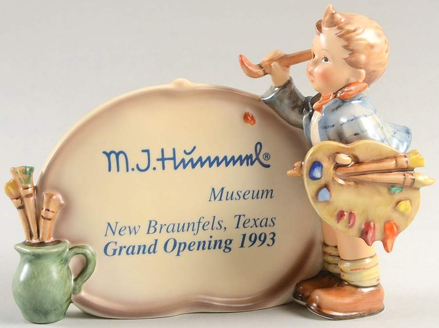 Advertising Signs-Plaques Tm7-The Artist/Grand Opening  - Advertising Sign by M.I. Hummel-1