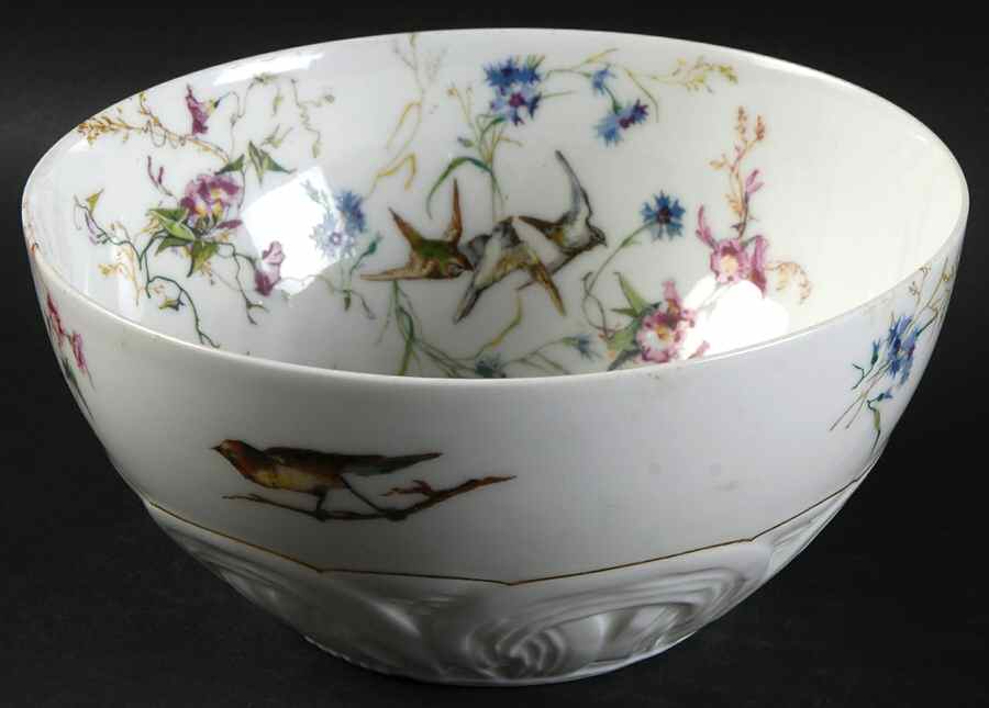 Meadow Visitors (Blank 211) Bowl Waste by Haviland-1