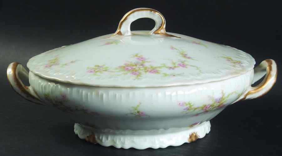 H1614 Round Covered Vegetable by Haviland-1
