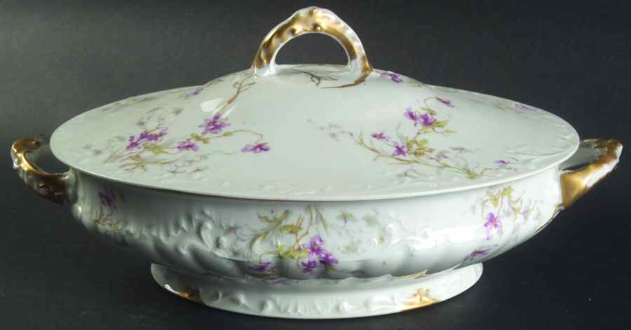Schleiger 148-2 Oval Covered Vegetable by Haviland-1