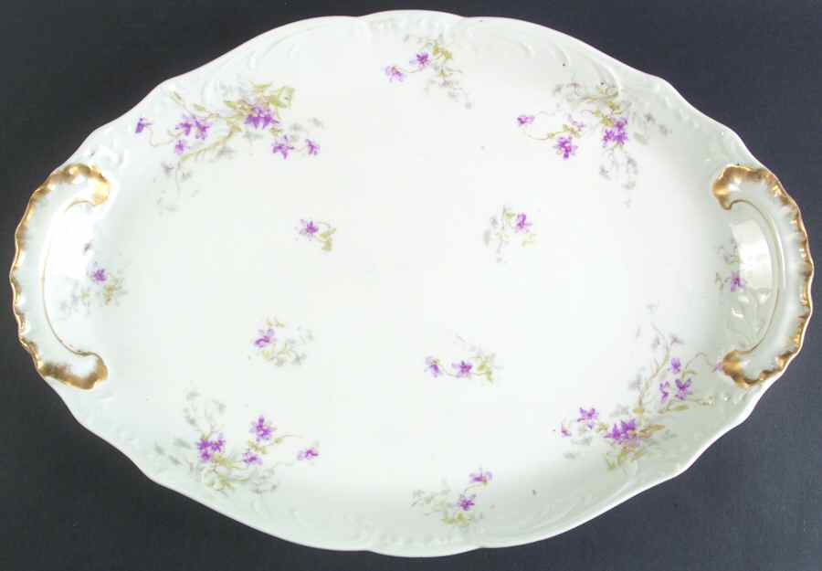 Schleiger 148-2 18" Oval Serving Platter by Haviland-1
