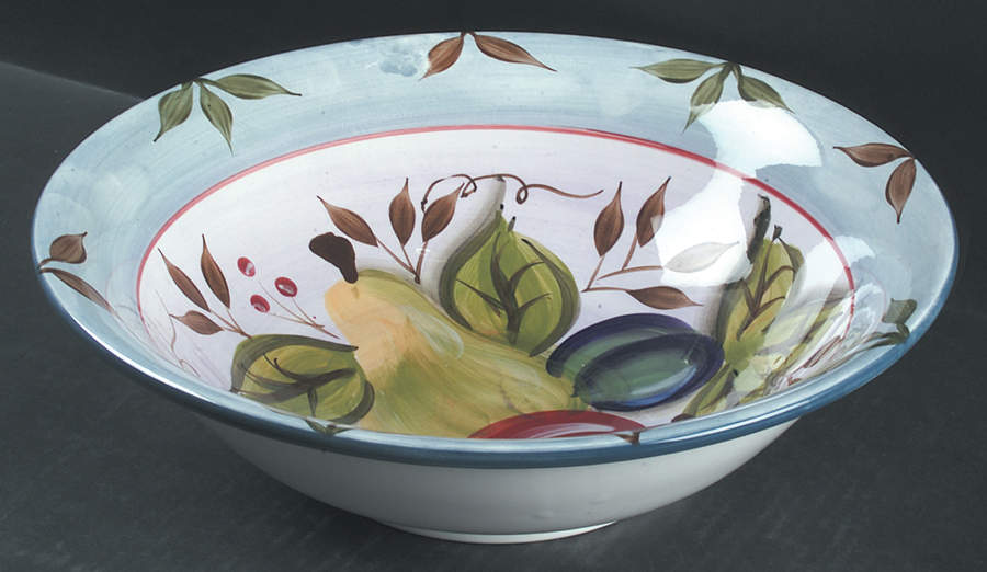 Black Forest Fruits 12" Large Salad Serving Bowl by Heritage Mint-1