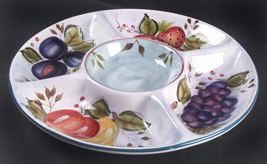 Black Forest Fruits 1 Piece Chip & Dip by Heritage Mint-1