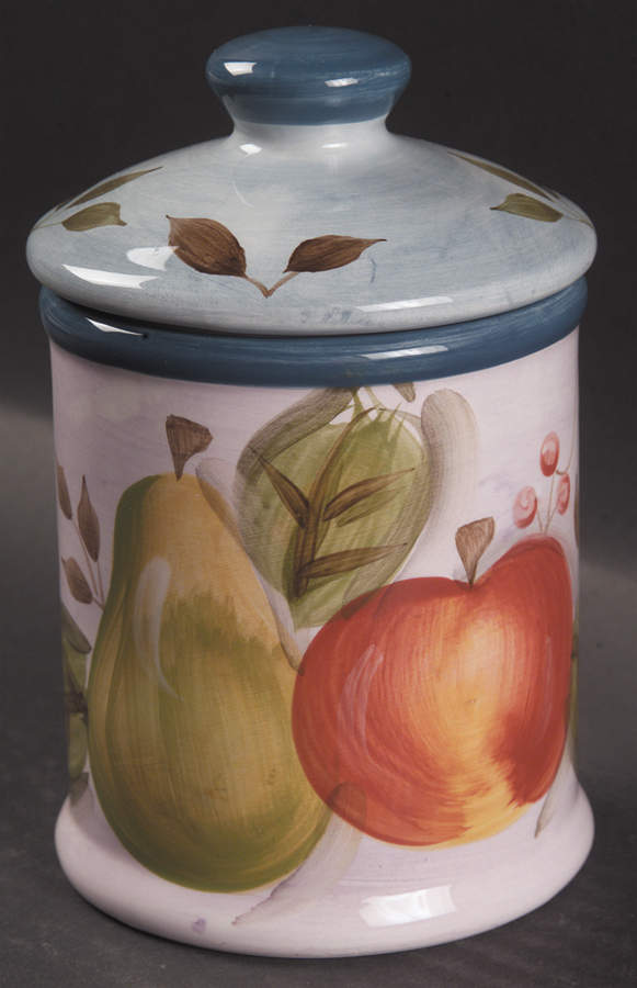 Black Forest Fruits Small Canister & Lid by Heritage Mint-1