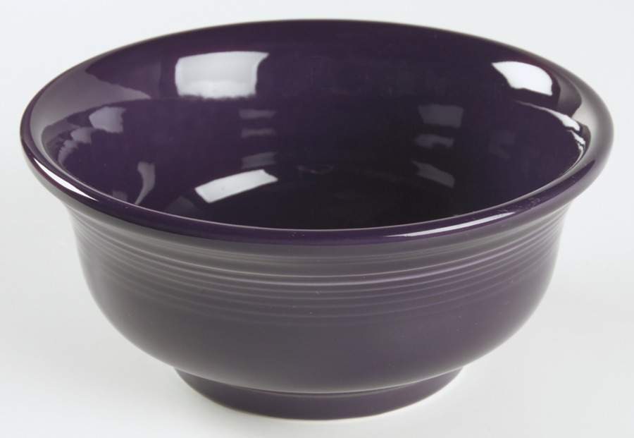 Fiesta Plum (Intro 2001) 7" Mixing Bowl by Homer Laughlin -1