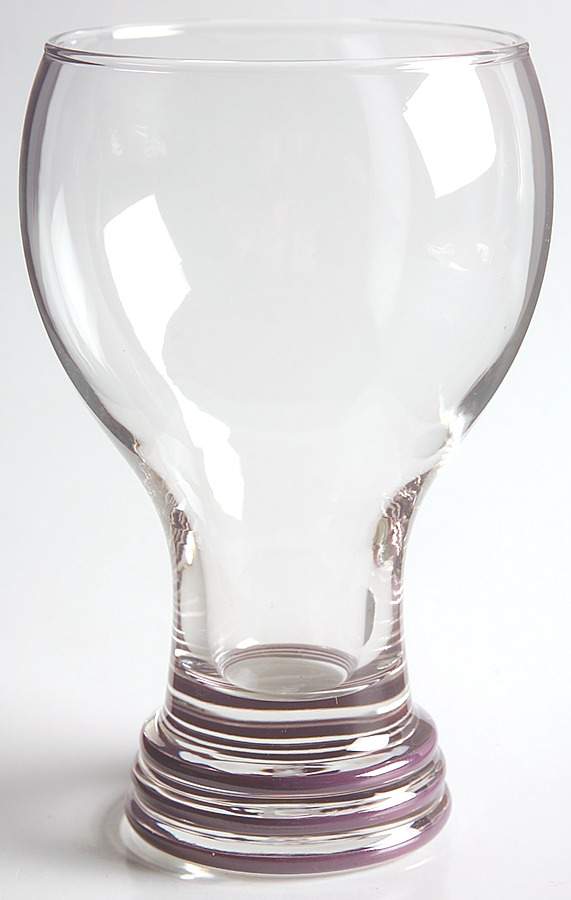 Fiesta Plum (Intro 2001) 16 Oz Glassware Goblet by Homer Laughlin -1