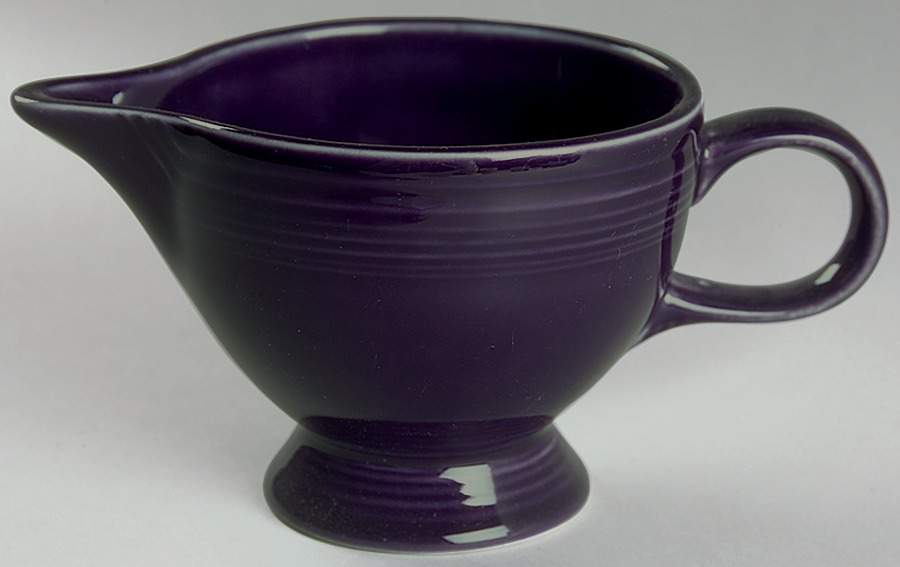Fiesta Plum (Intro 2001) Individual Creamer by Homer Laughlin -1