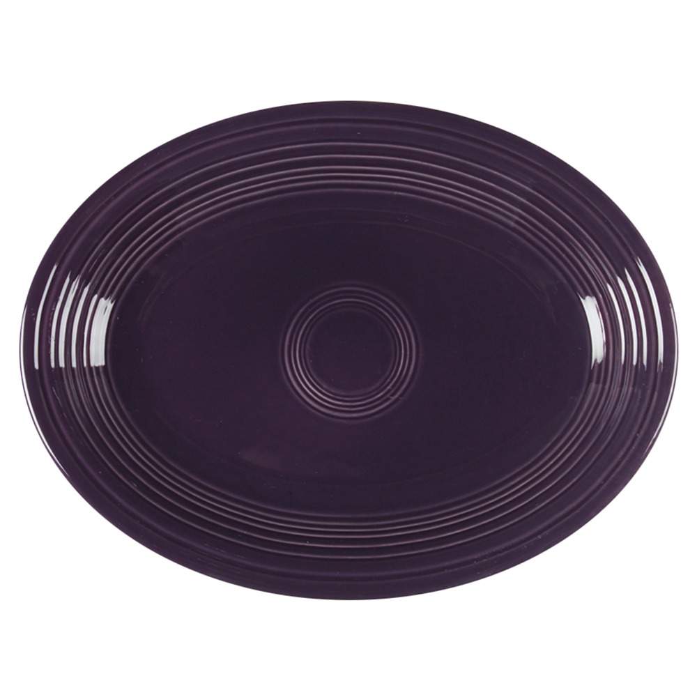 Fiesta Plum (Intro 2001) 11" Oval Serving Platter by Homer Laughlin -1