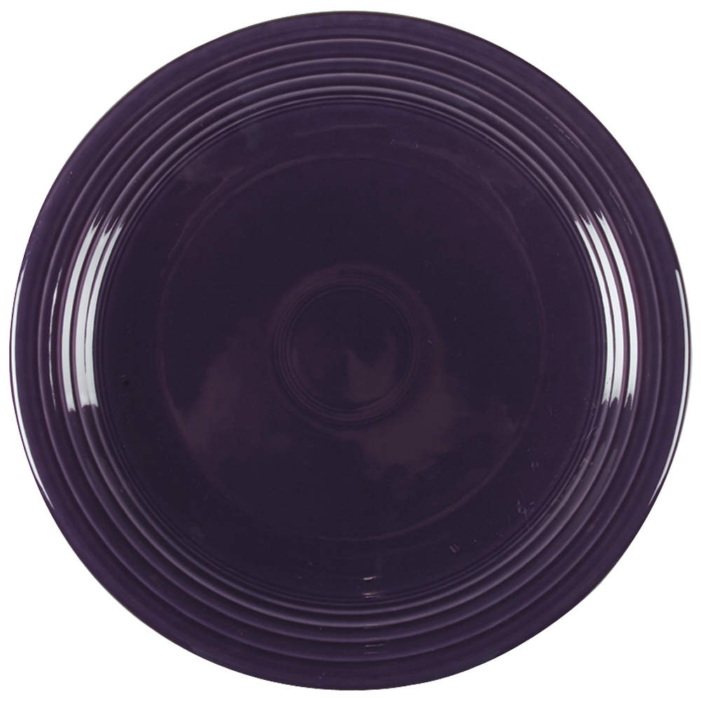 Fiesta Plum (Intro 2001) 11" Chop Plate (Round Platter) by Homer Laughlin -1