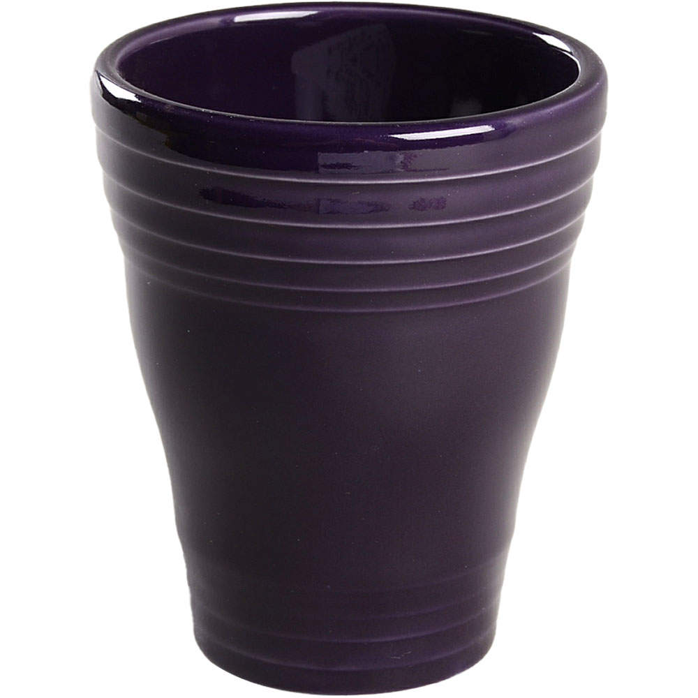 Fiesta Plum (Intro 2001) China Bathroom Tumbler by Homer Laughlin -1