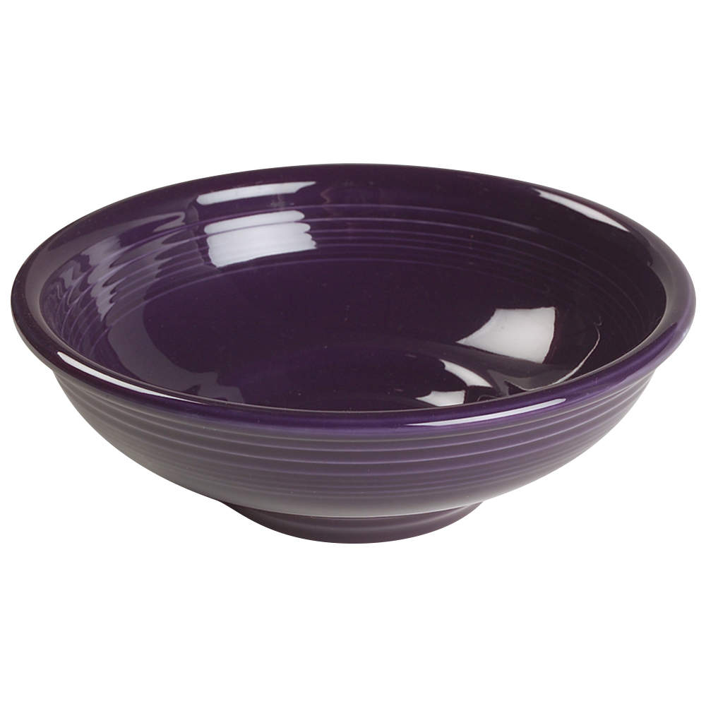Fiesta Plum (Intro 2001) Pedestal Bowl by Homer Laughlin -1