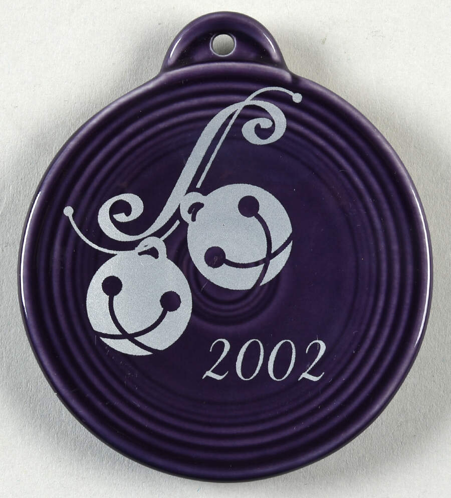Fiesta Plum (Intro 2001) Ornament by Homer Laughlin -1