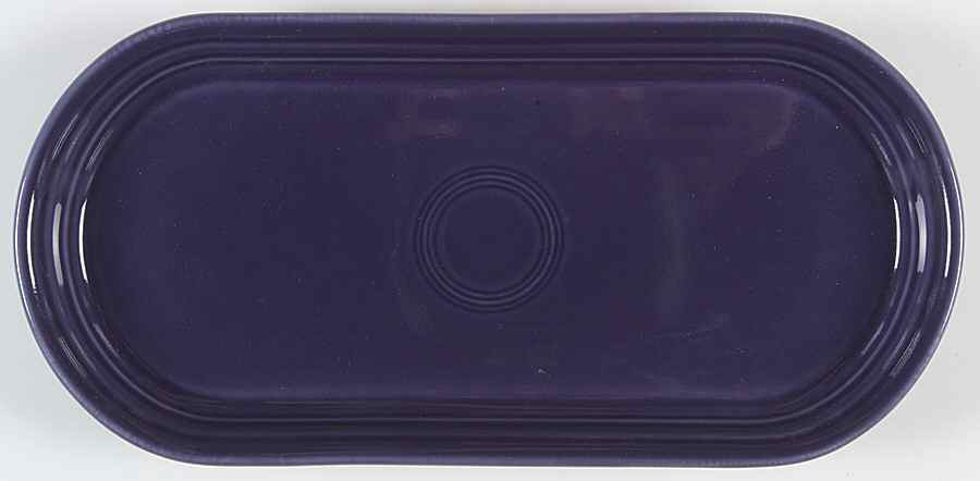 Fiesta Plum (Intro 2001) Bread Tray by Homer Laughlin -1