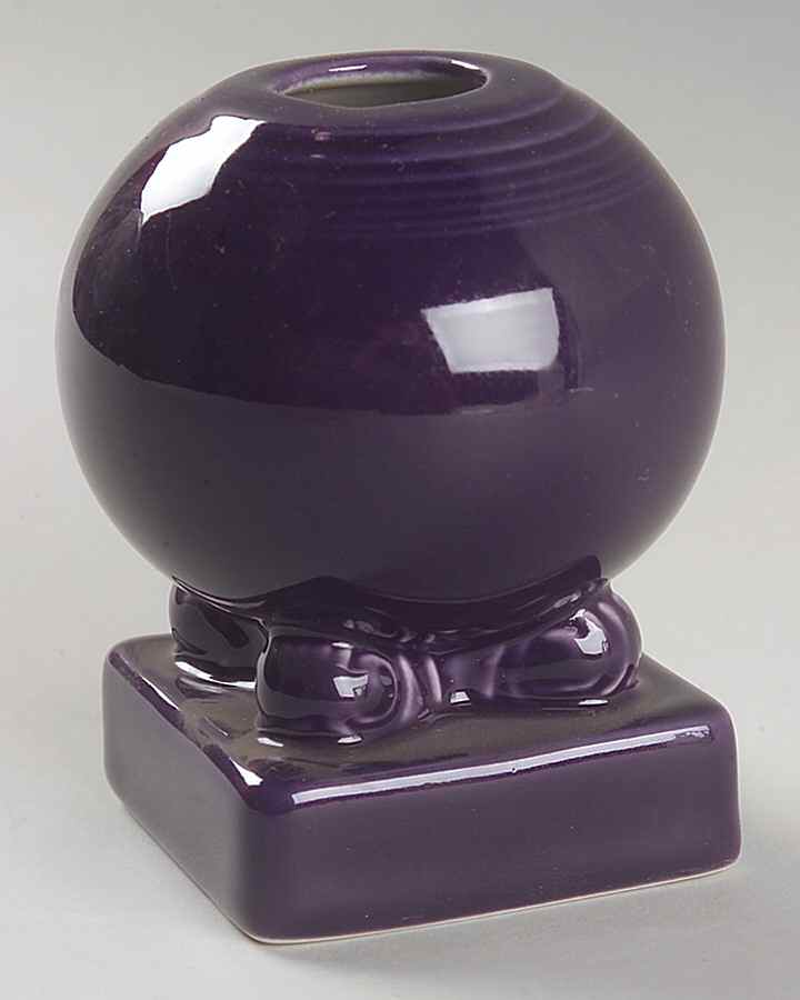 Fiesta Plum (Intro 2001) Bulb Candleholder by Homer Laughlin -1