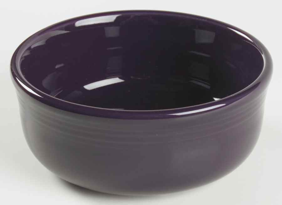 Fiesta Plum (Intro 2001) Chowder Bowl by Homer Laughlin -1