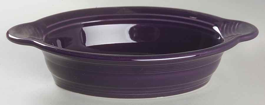 Fiesta Plum (Intro 2001) Open Individual Casserole by Homer Laughlin -1
