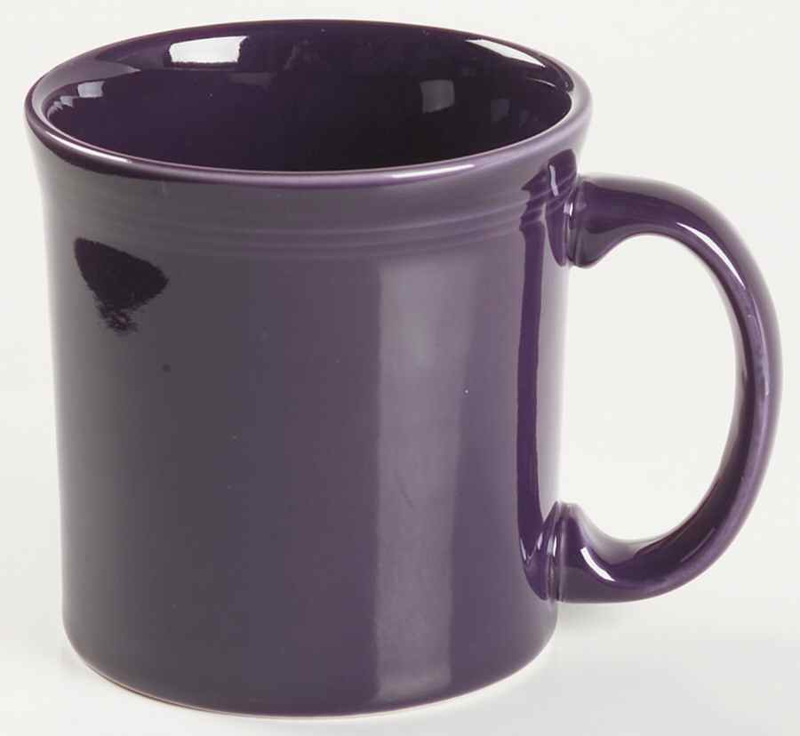 Fiesta Plum (Intro 2001) 12 Oz Java Mug by Homer Laughlin -1