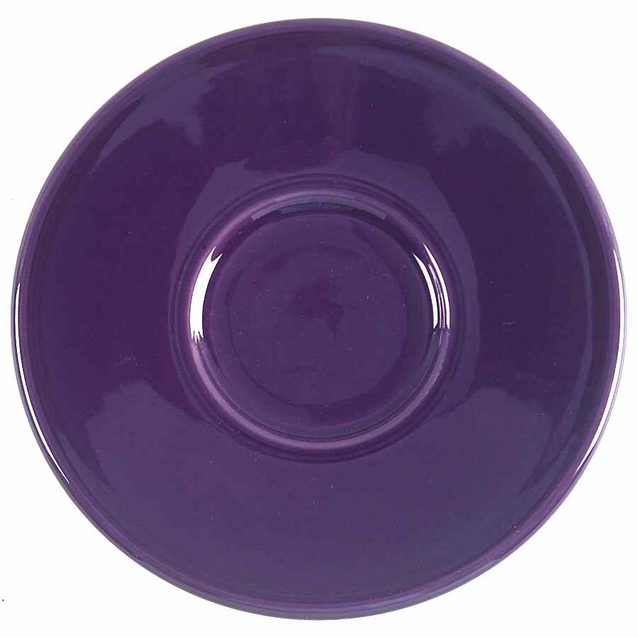 Fiesta Plum (Intro 2001) Saucer for Jumbo Cup by Homer Laughlin -1
