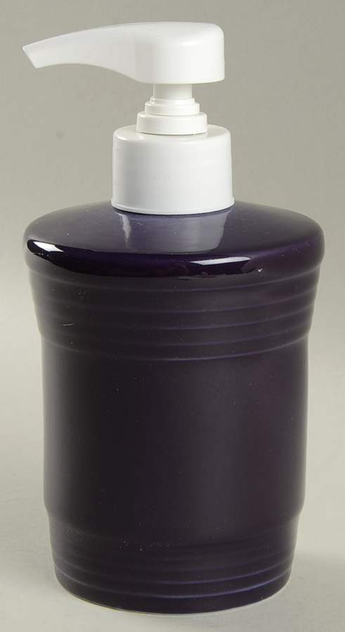 Fiesta Plum (Intro 2001) Lotion/Soap Dispenser by Homer Laughlin -1