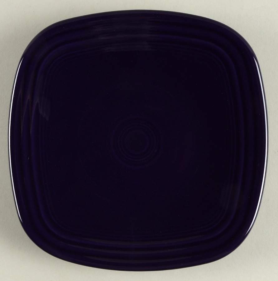 Fiesta Plum (Intro 2001) Square Salad Plate by Homer Laughlin -1