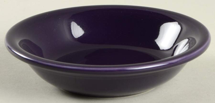 Fiesta Plum (Intro 2001) Fruit/Dessert (Sauce) Bowl by Homer Laughlin -1