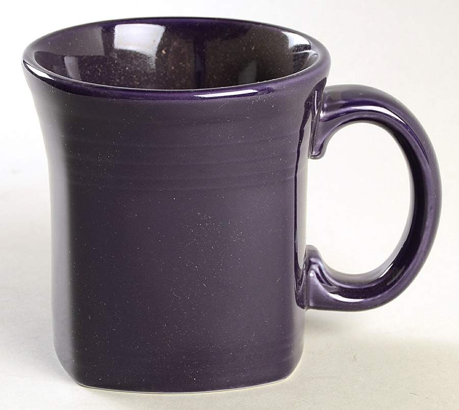 Fiesta Plum (Intro 2001) Square Mug by Homer Laughlin -1
