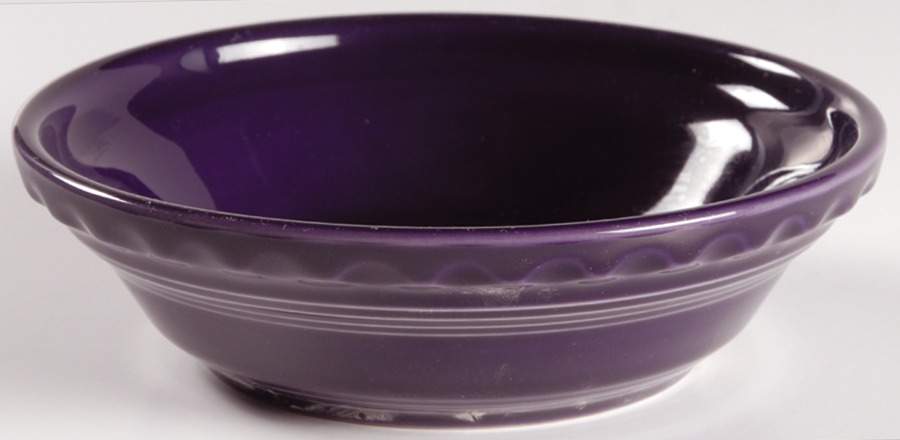 Fiesta Plum (Intro 2001) 6" Pie Baking Plate by Homer Laughlin -1
