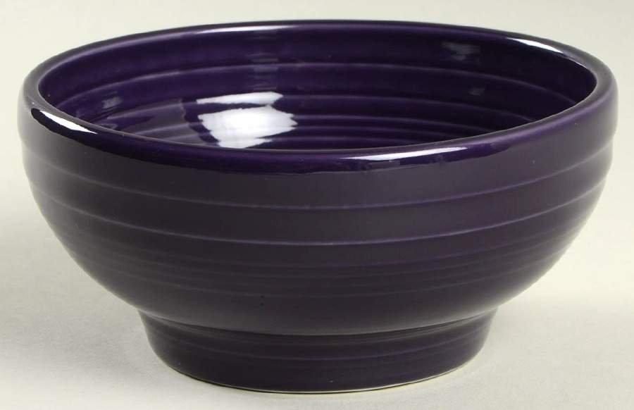 Fiesta Plum (Intro 2001) Rice Bowl by Homer Laughlin -1