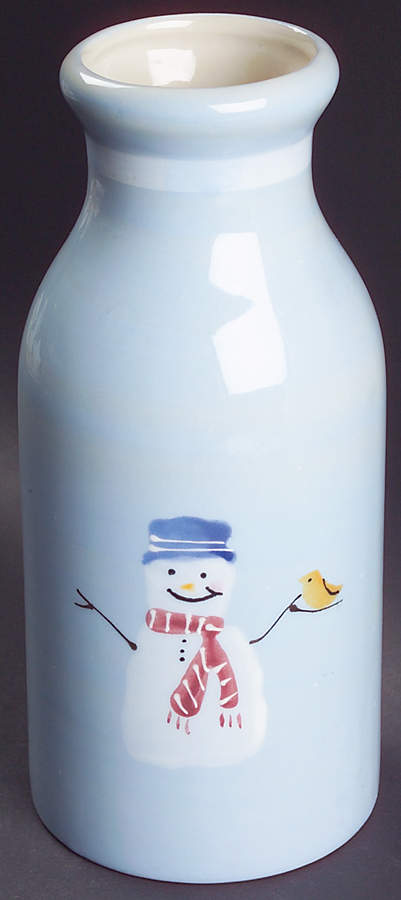 Snow People Milk Bottle by Hartstone-1