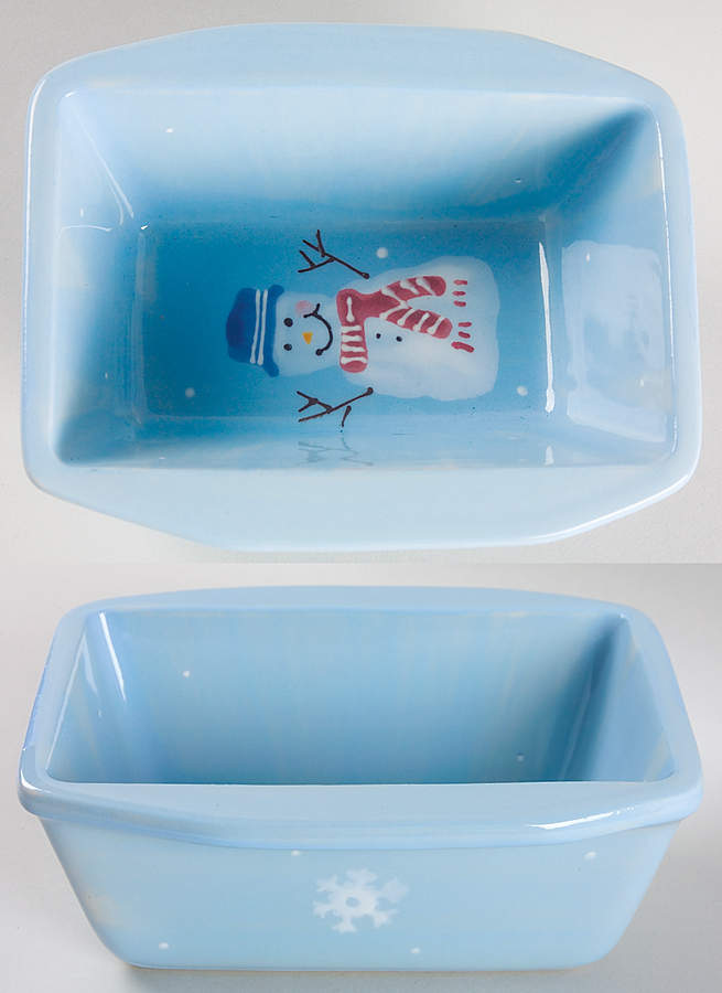 Snow People Mini Loaf Pan by Hartstone-1