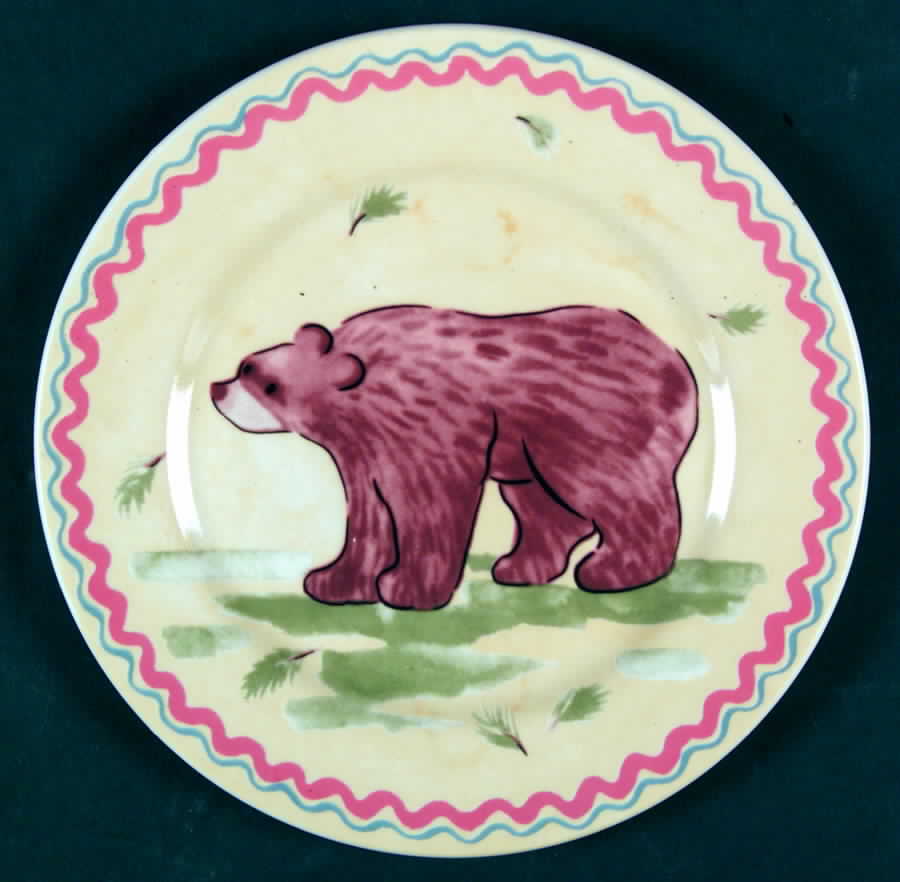 Northwoods Salad Plate by Hausenware-1