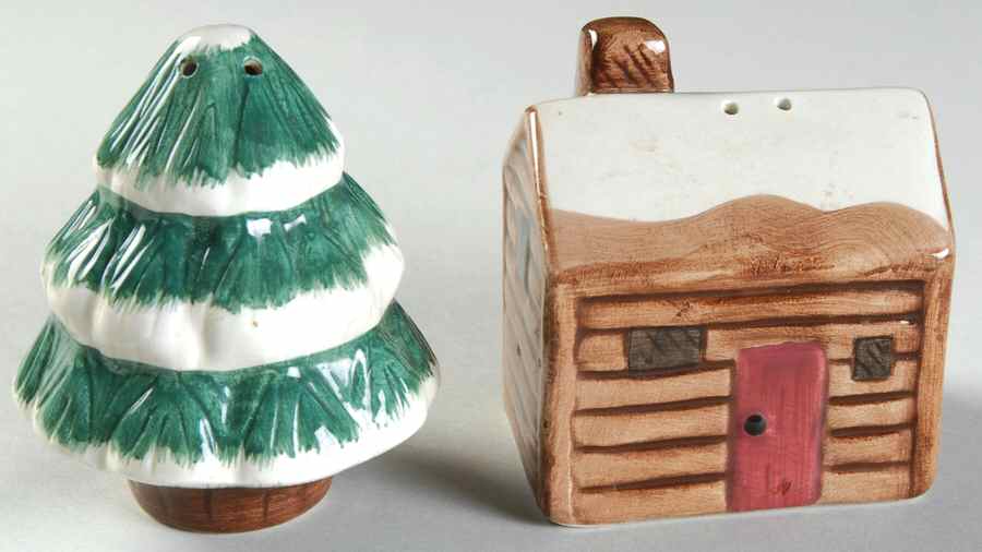 Northwoods Figural Salt & Pepper Set by Hausenware-1