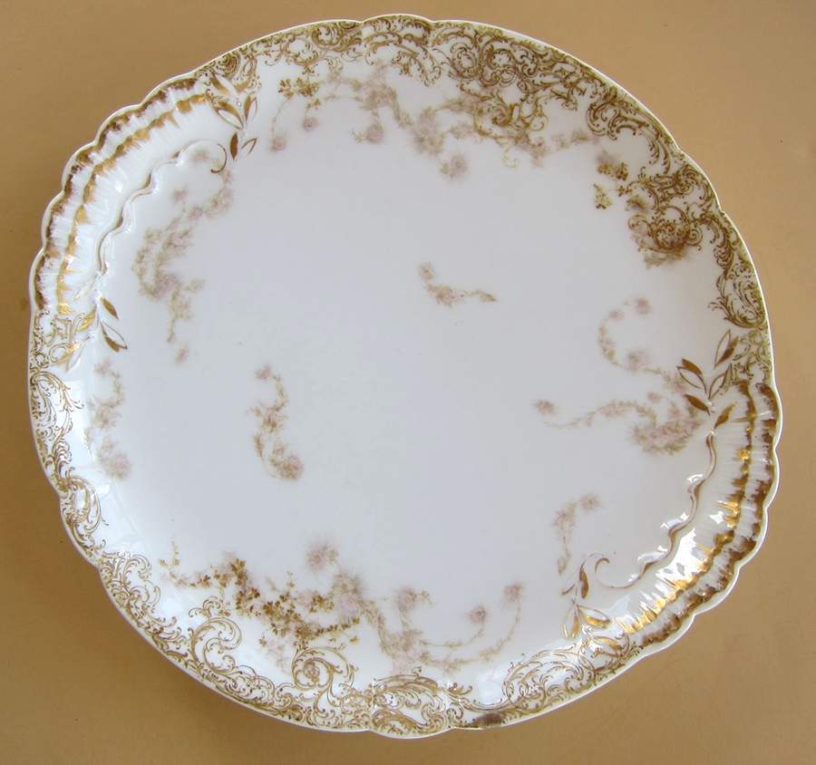 Schleiger 247-3 13" Chop Plate (Round Platter) by Haviland-1