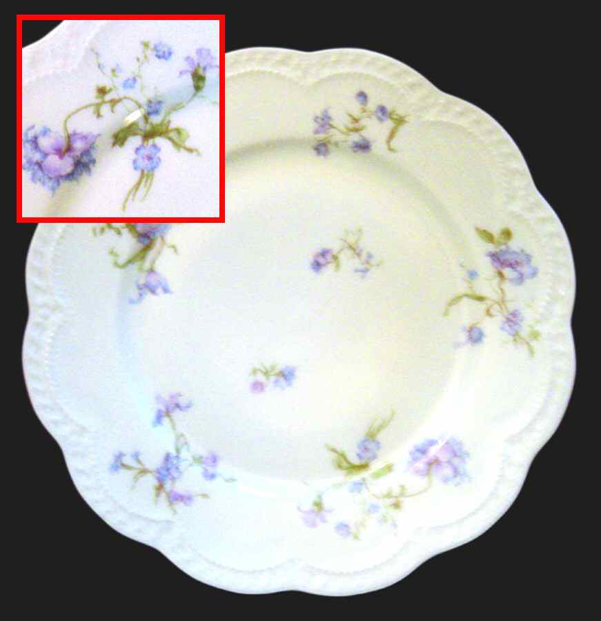 Schleiger 663-2 Dinner Plate by Haviland-1