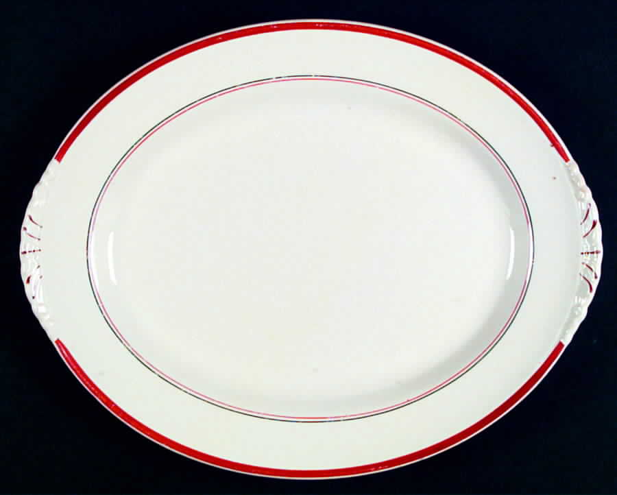 N413 13" Oval Serving Platter by Homer Laughlin -1